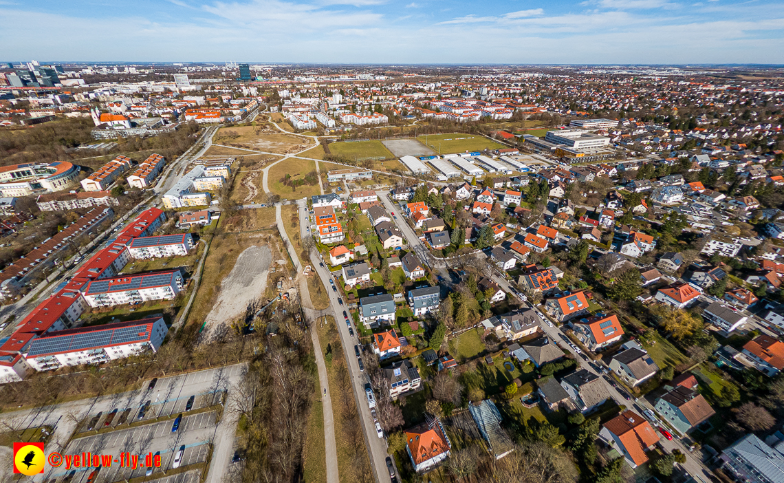 20.02.2023 - der Hachinger Bach und das Michaelibad in Neuperlach